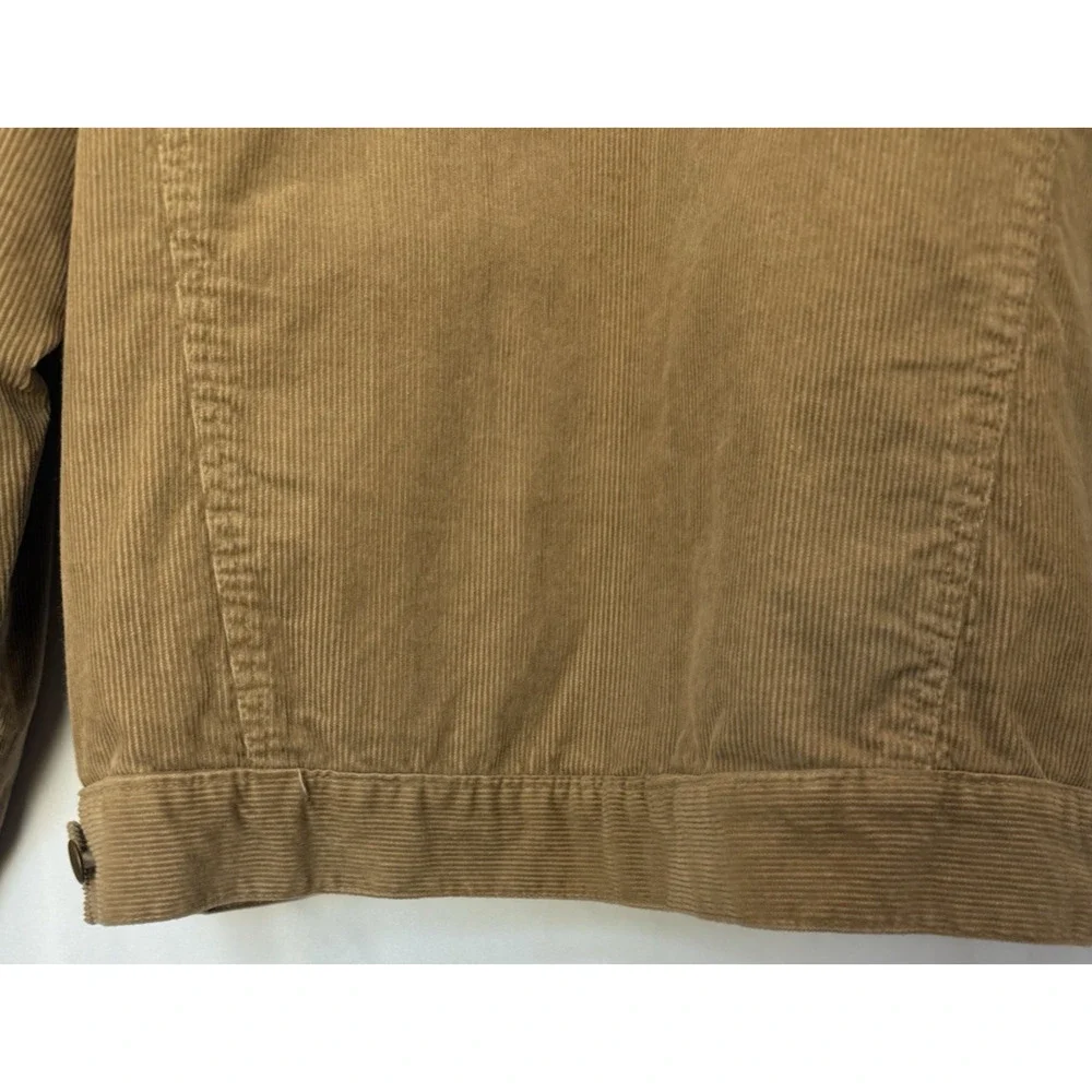 Vintage Chore Barn Coat Mens 2XL Corduroy Sherpa Marlboro Fleece Trucker‎ Jacket